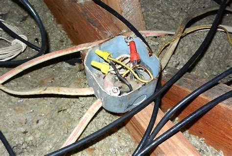 can i put a junction box in my attic|covering electrical junction box.